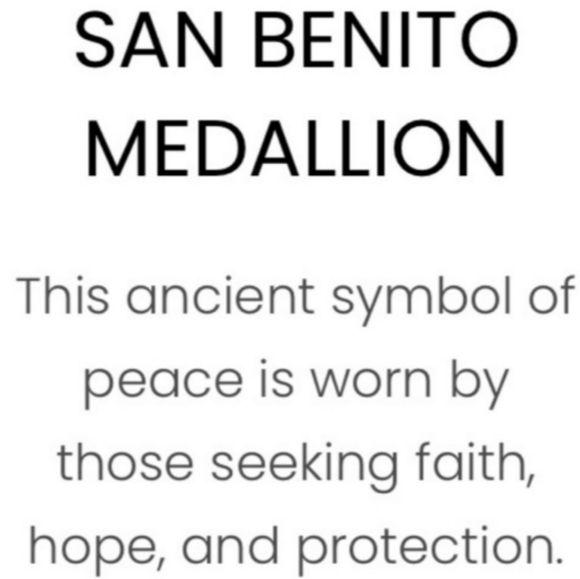 ✴ Virgins Saints & Angels Silver-tone San Benito Toggle Bracelet NEW! - Picture 6 of 16